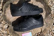 Classic Adidas Superstar All Black