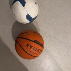 Basketball and football