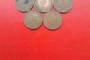 5 British Decimal Halfpennies 1971/73/75/76/80