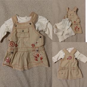 2 piece, dress and top set,