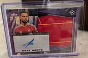 Topps Deco 2025 Cody Gakpo Auto /50 Match Worn Patch Liverpool