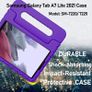 For Samsung Galaxy Tab A7 Lite Case Kids Shockproof Tablet Smart Cover EVA New Purple - FHT09SMTK1 Image 6