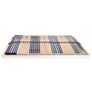 Slatted Bed Base with 42 Slats 7 Zones 120x200 cm Image 3