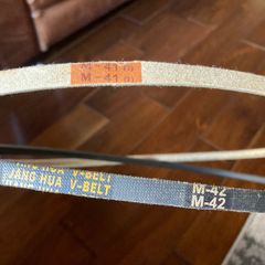 Industrial sewing machine belts