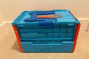 hot wheels track builder crate