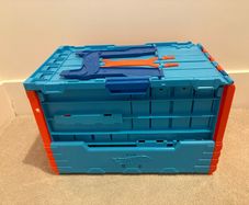 hot wheels track builder crate