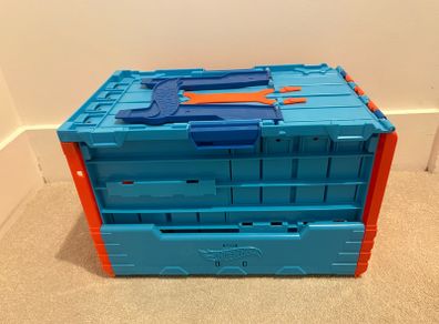 hot wheels track builder crate