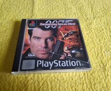 007 Tomorrow never dies PlayStation1 ps1 PlayStation2 ps2 games Original
