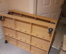 Train table for model trains