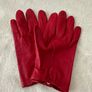 Red leather gloves Wittchen Image 5
