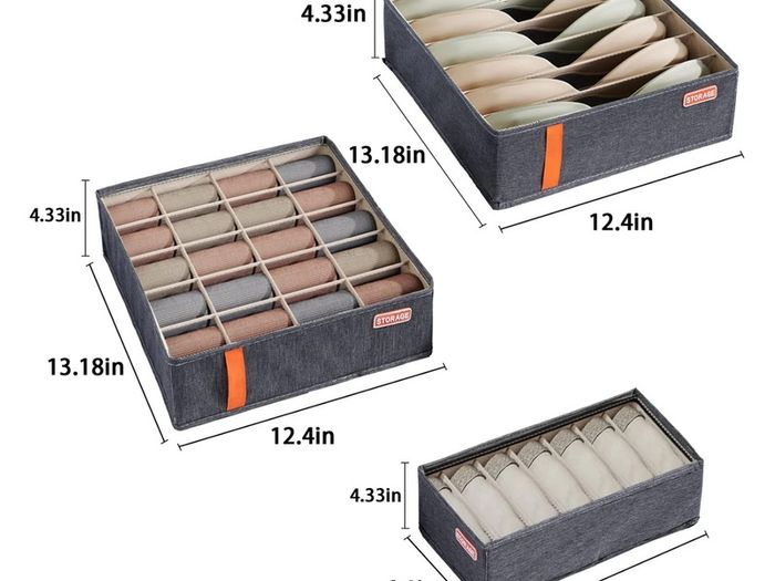 Brand New storage boxes Organizer Set of 3,