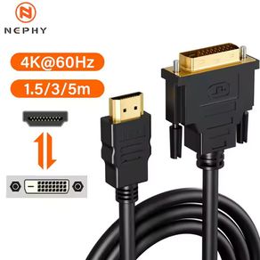 2m Vention HDMI to DVI Cable Bi-direction HDMI Male 24+1 DVI-D Male Adapter 1080P Converter for Xbox HDTV DVD LCD DVI to HDMI Cable