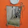 Large heavy outdoor garden mirror Image 3
