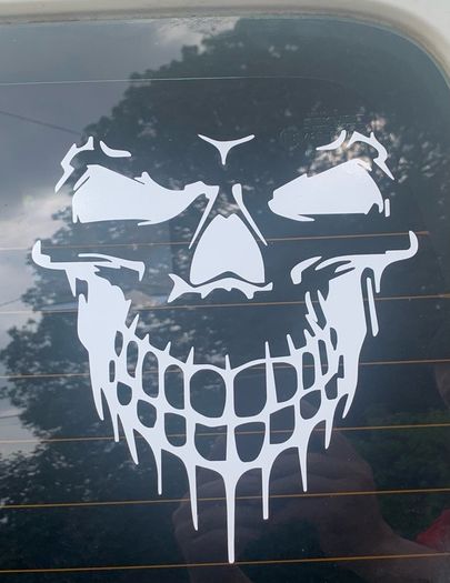 motorcycle helmet decal