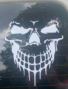motorcycle helmet decal