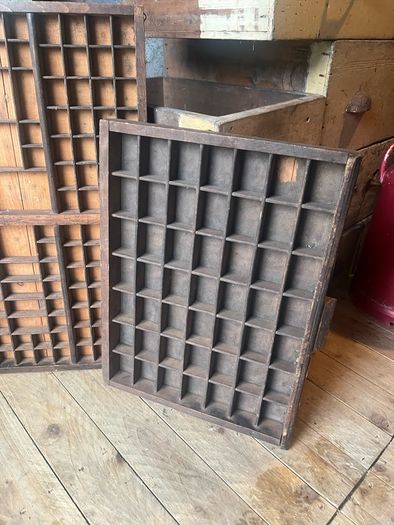 Old Printers Trays