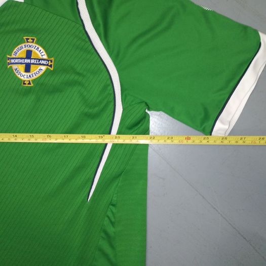 FREE POST 2008 Northern Ireland (L) Jersey Shirt  2009 Umbro Vintage Retro Soccer Football Irish Green Norn iron Large