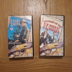 2 x Rare CIC VIDEO Western VHS videos