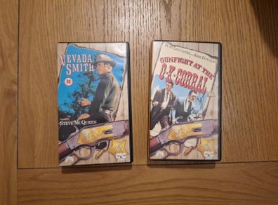 2 x Rare CIC VIDEO Western VHS videos