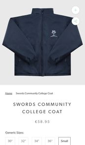 SCC jacket/coat size S