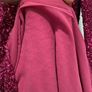 Sequin dress party dress Other Stories with a wrap silhouette padded shoulders pink lined size 42/ M BNWT Image 10