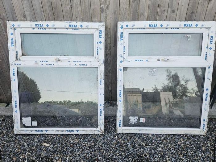pvc windows x2