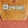 I Perfer Afton 1950s Wall Clock Image 5