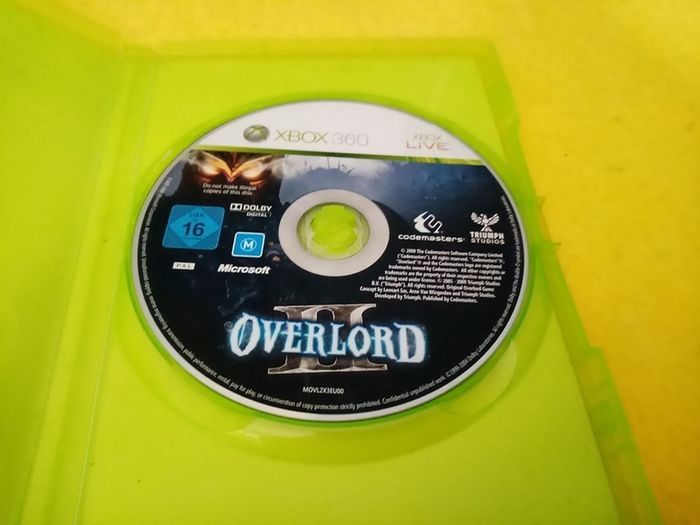 Overlord II Xbox 360 games Original