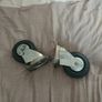 Castor Wheels. Shed clearance sale unwanted stuff gift car boot sale Image 2