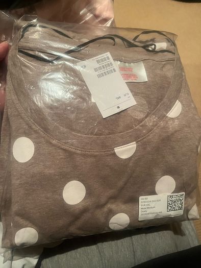 H&M polka dot pj set plus size 4XL