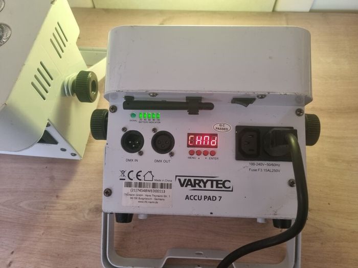 Varytec LED Accu Pad 7 7x10W
