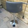 Grey Faux Leather Salon Chair Image 2