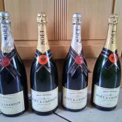 Job Lot Display Magnums Champagne