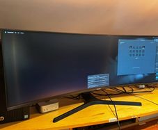 Samsung monitor C43J890 LED Display (43 inch) 3840 x 1200