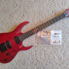 Solar A1.6ROP+ guitar with Evertune