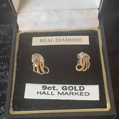 Gold Stud Earrings