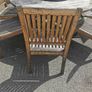 Teak Outdoor Table and 8 Chairs Image 6