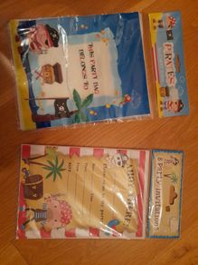 Party bags/invitations