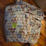 Harry Corry Geometric Lined Eyelet Curtains 2 Matching Pairs Image 2