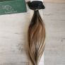 7 Piece LaaVoo 22inch Balayage Brown - blonde Human Hair Extensions Weft for Sewing Weave Remy Hair Extensions, 100g Image 10