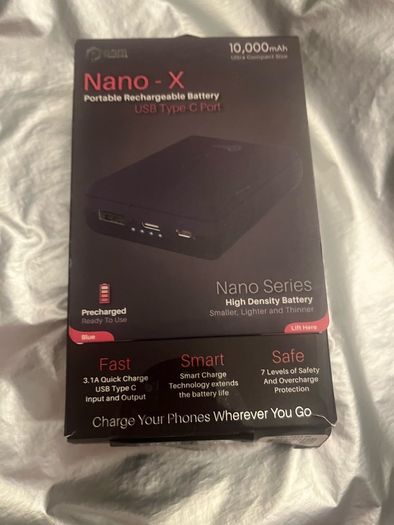 Power fast charge Bank 10000mAh Portable  fast Charging Poverbank External Battery Charger Powerbank