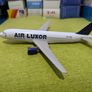 Air Luxor 1:200 scale model airplane, Airbus A320 aircraft Image 4