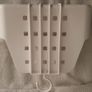Livarno Hanging Shower Rack Shampoo Bottle Holder Bathroom Accessories White Image 3