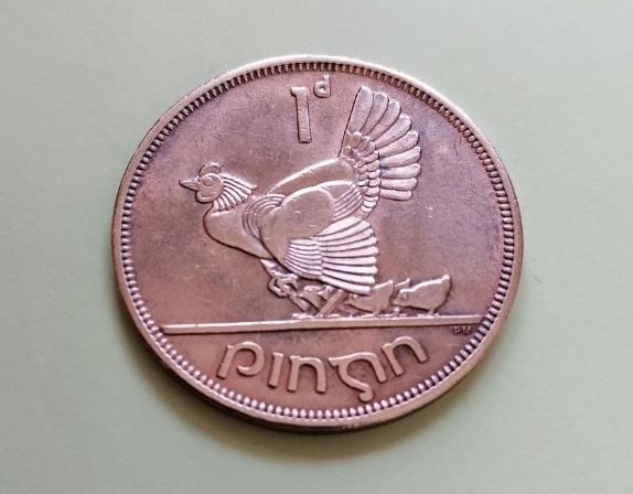 1966 Eire Penny