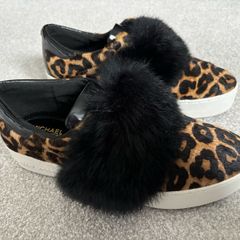 Michael Kors Fur Leopard Sneaker UK5