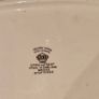 Art Deco Devon Ware Fieldings cake plate and 3 side plates playing cards motif. Image 4