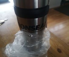 Woodies ronseal coffee cup