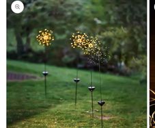 STARBURST solar light garden / event / wedding / decoration
