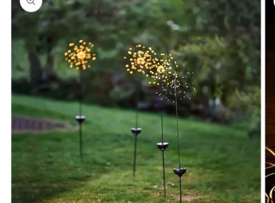 STARBURST solar light garden / event / wedding / decoration