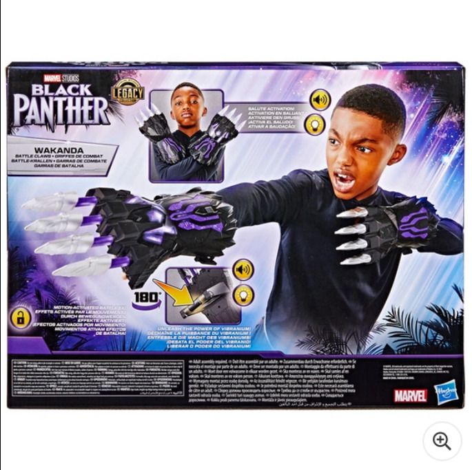 BRAND NEW Marvel Studios' Black Panther Legacy Collection Wakanda Battle FX Claws